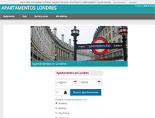 Tablet Screenshot of apartamentoslondres.org